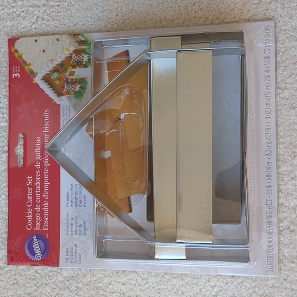 3 for $30. Gingerbread House Cookie Cutter Set - Picture 1 of 8